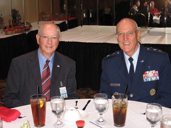 Gen Richardson and Dr. George Miller